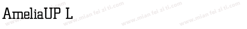 AmeliaUP Light字体转换
